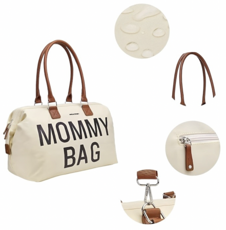 Set de voiaj Mommy Bag, Cracos®, 3 genti special concepute si adaptate pentru mamici si bebelusi, material rezistent la apa, buzunare termice si cu protectie, multifunctionala [2]