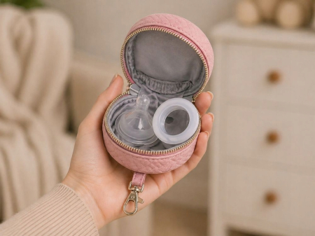 Set mamă și bebe Cracos MommyBag cu pătuț pliabil și gentuțe organizatoare impermeabile [9]