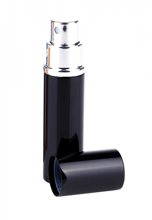 Set recipiente parfumuri pentru calatorie, Tecos®, reincarcabil, culoare negru, 10ml, ideal pentru travel sau decantare [3]