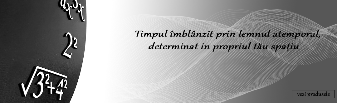 Ceas din lemn