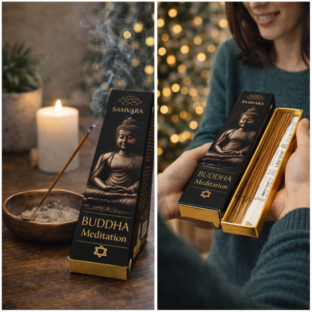 Betisoare parfumate Buddha Meditation – Banjara Incense | Relaxare si mindfulness [3]