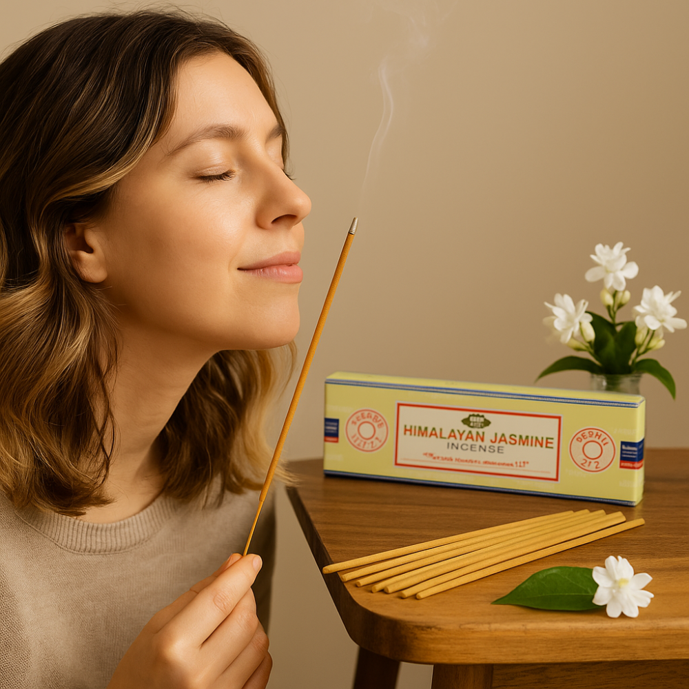 Satya Incense Sticks Himalayan Jasmine 15g – parfum iasomie [2]