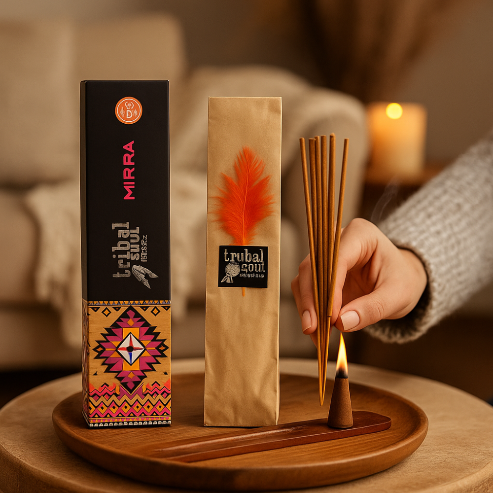 Betisoare Parfumate Tribal Soul Incense – Myrrh [2]