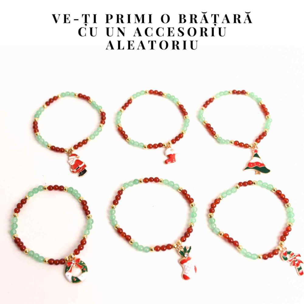 Bratara Agat rosu si aventurin verde accesoriu mix- eleganta si noroc [3]