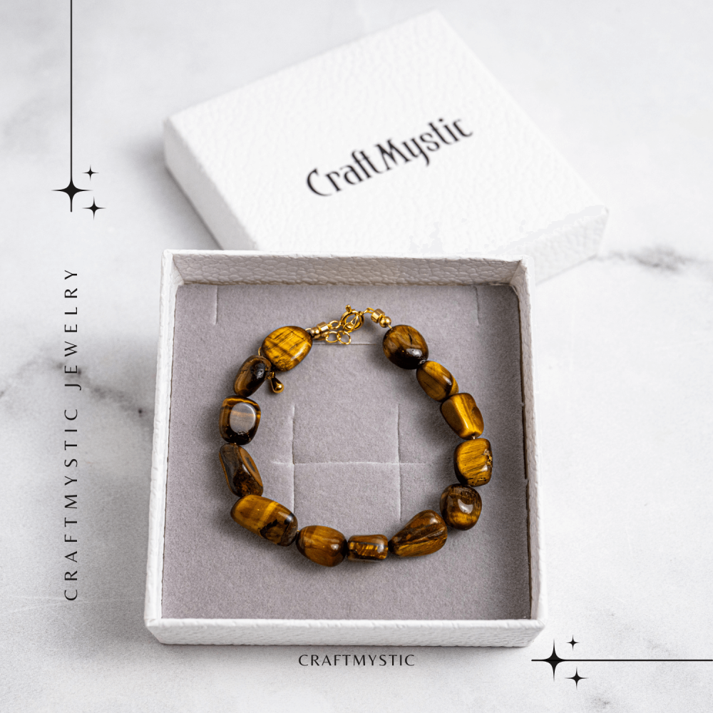 Bijuterie de Echilibru – Bratara cu Cristale Ochi de Tigru [7]