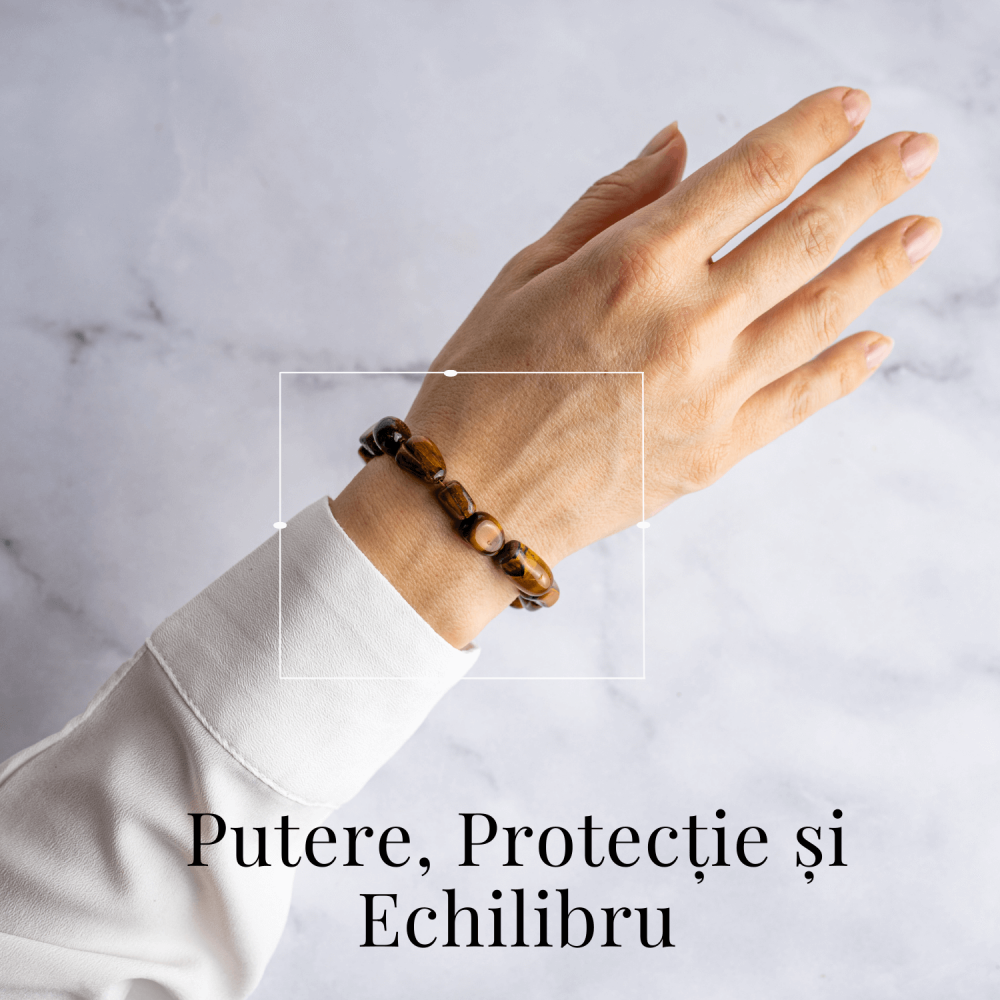 Bijuterie de Echilibru – Bratara cu Cristale Ochi de Tigru [2]