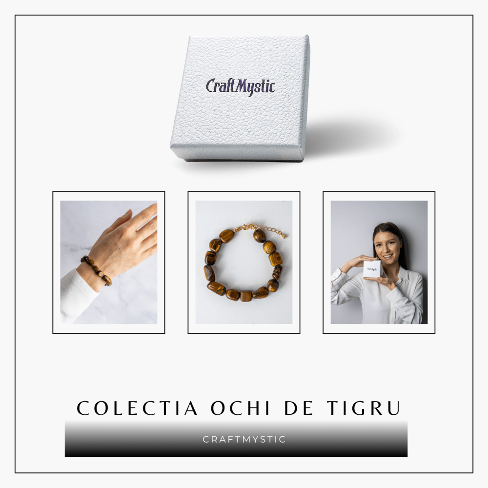Bijuterie de Echilibru – Bratara cu Cristale Ochi de Tigru [8]