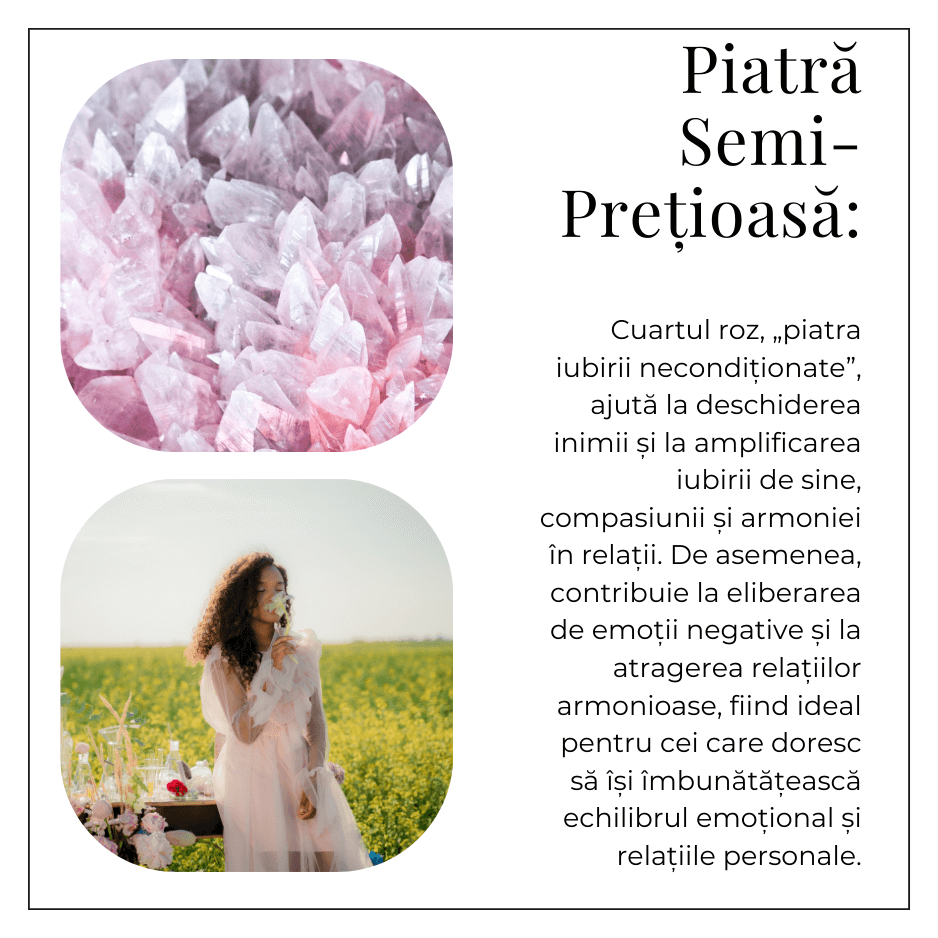 Bratara Elastica cu Margele de Cuart Roz 5mm – Iubire si Vindecare Emotionala [8]