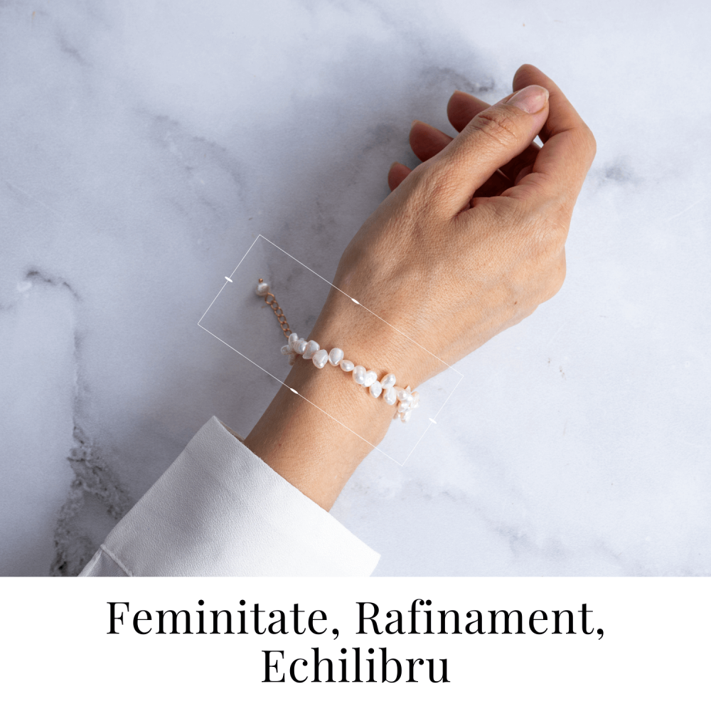 Bratara boho chic cu perle baroce – Feminitate si rafinament [2]