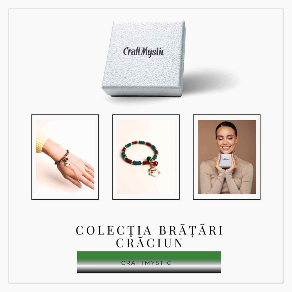 Bratara naturala Jasp rosu, verde fatetat - cadou unic festiv [7]