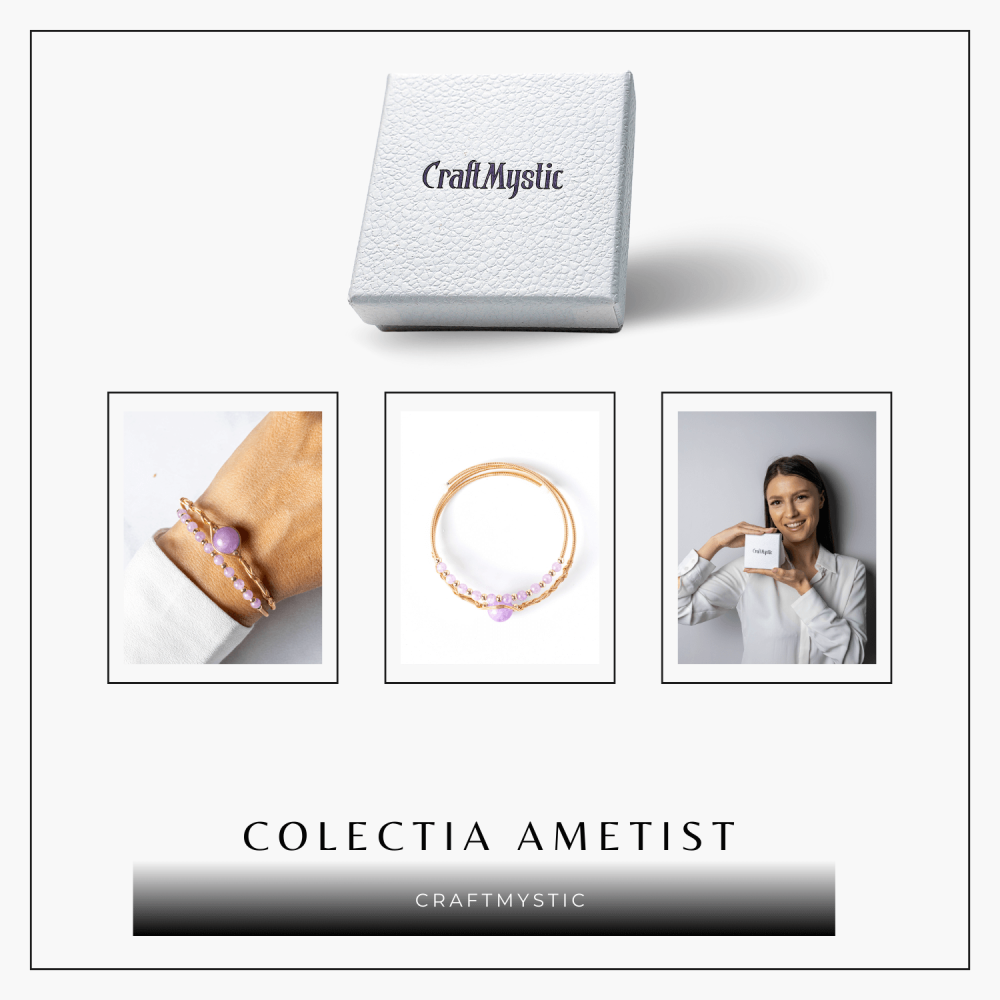 Echilibru si Liniste – Bratara din Ametist Natural [8]