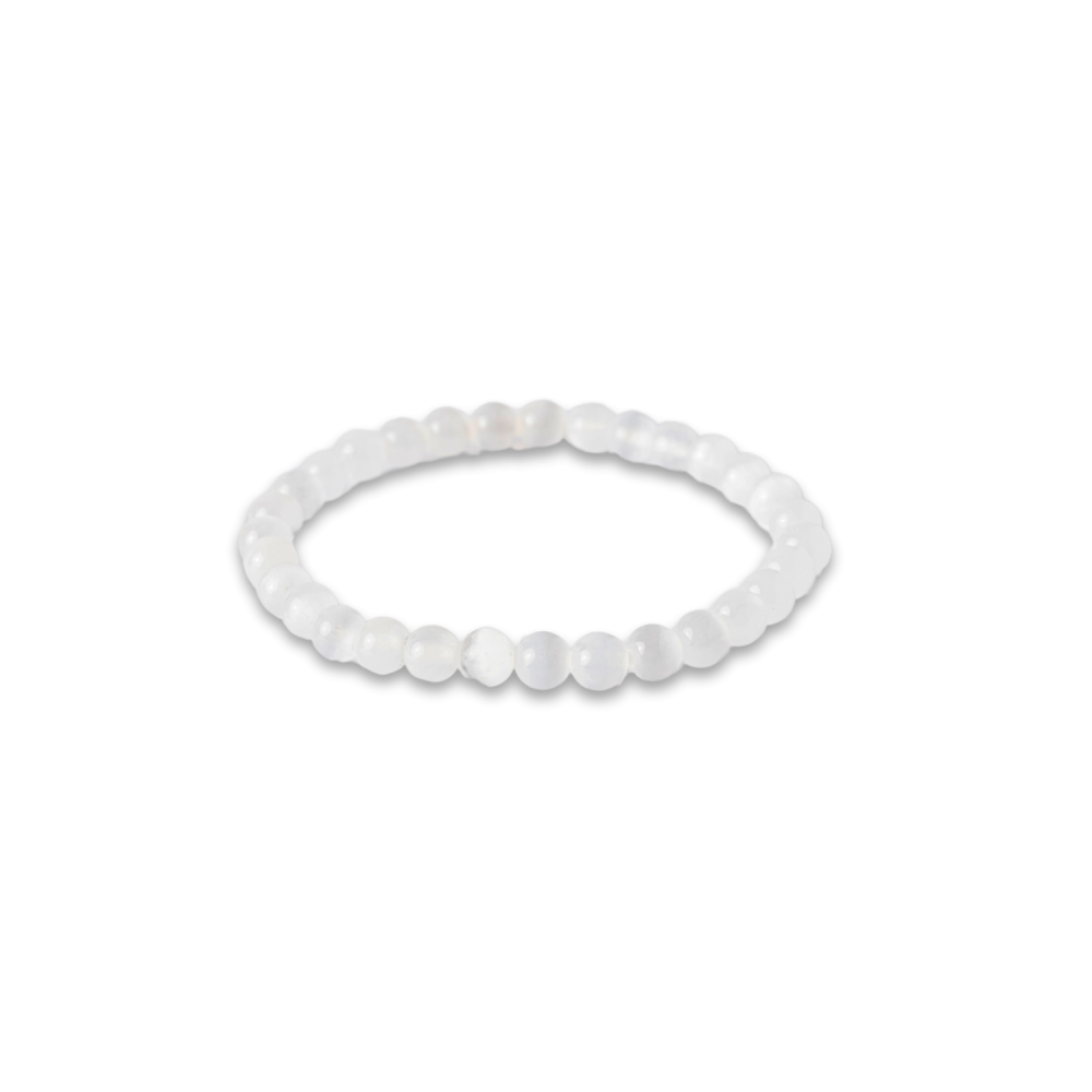 Purificare si Liniste – Bratara din Selenit Natural 6mm [10]