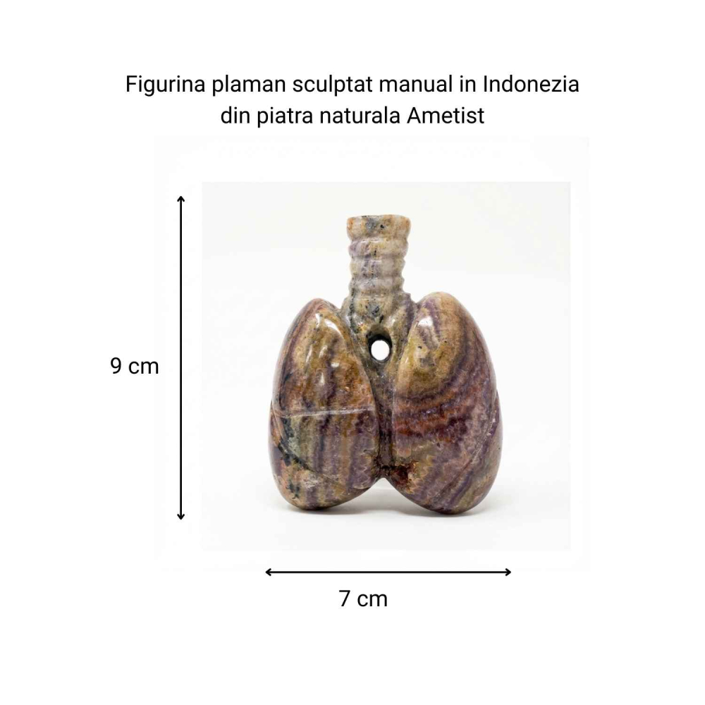 Cana din Ametist Chevron cu suport – Un ritual al rafinamentului spiritual [4]