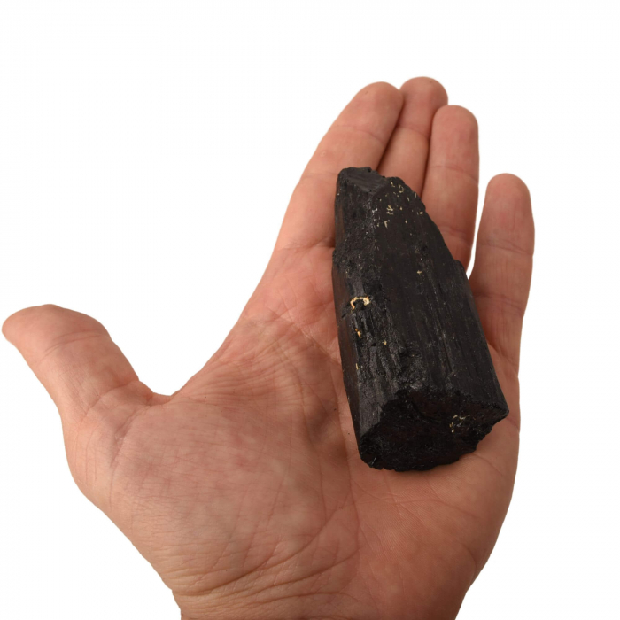 Cristal natural unicat de vindecare Turmalina neagra pietre brute 8-9 cm  - Pentru energie pozitiva, protectie [4]