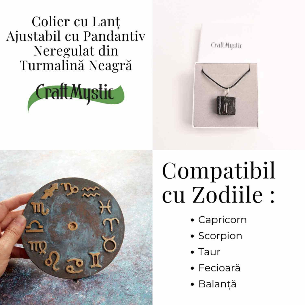 Colier cu Turmalina Neagra - Protectie si Echilibru Energetic [5]
