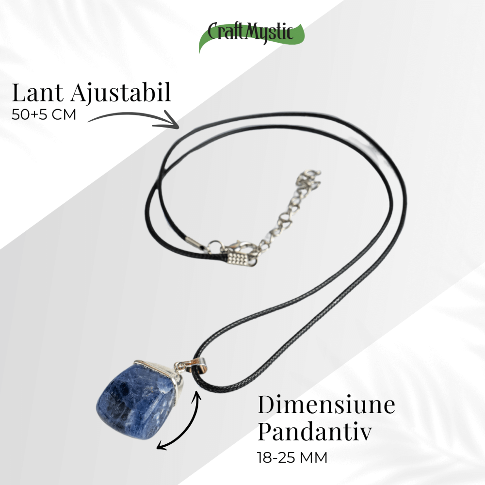 Protectie Emotionala si Focus – Pandantiv cu Sodalit [4]