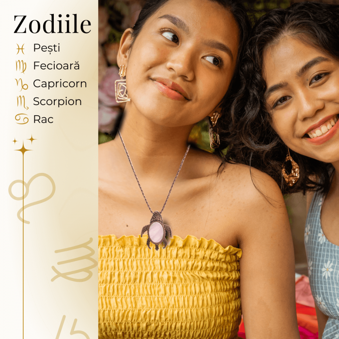 Colier Ajustabil Handmade cu Cristal de Cuart Roz in Broscuta Impletita – Lungime Maxima 45 cm [6]