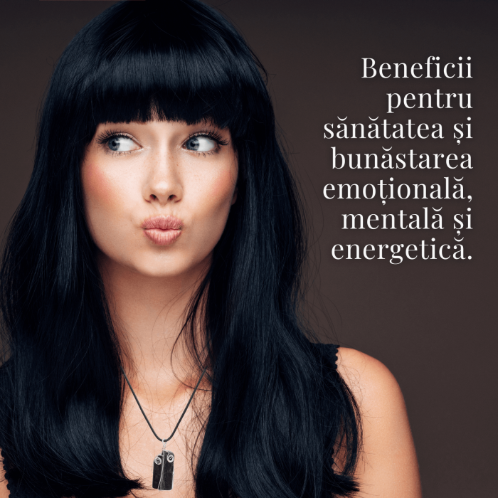 Colier Ajustabil cu Pandantiv din Turmalina Neagra Infasurata in Sarma, 25mm [6]