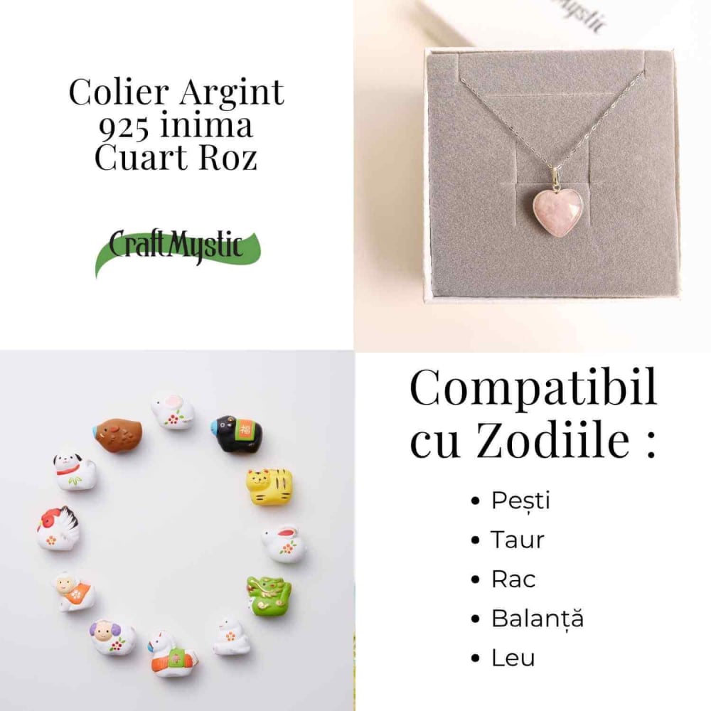 Simbolul Iubirii Pure – Colier Inima din Argint 925 [4]