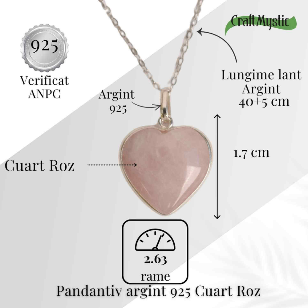 Simbolul Iubirii Pure – Colier Inima din Argint 925 [5]