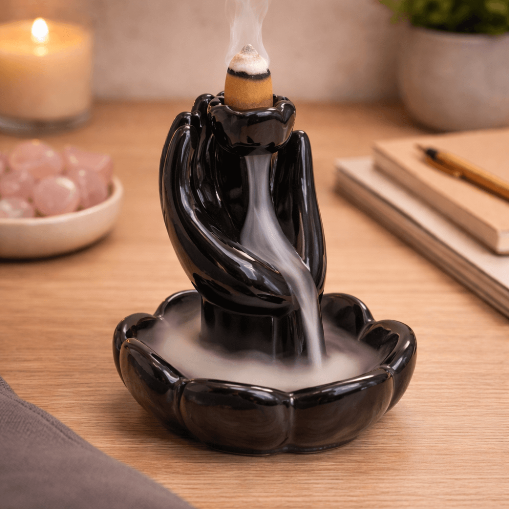 Conuri Parfumate Backflow Golden Nag Reiki Energy – Piramida Sacra pentru Vindecare si Echilibru Energetic [2]