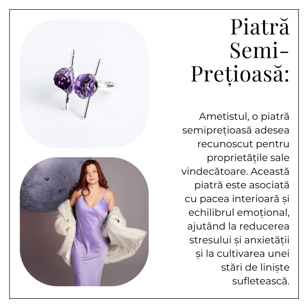 Accesoriu cu sens – Inel cu ametist pentru focus si pace [6]