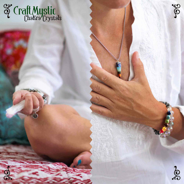 Cristale si Pietre Semipretioase Chakra - Set 34 Piese [6]