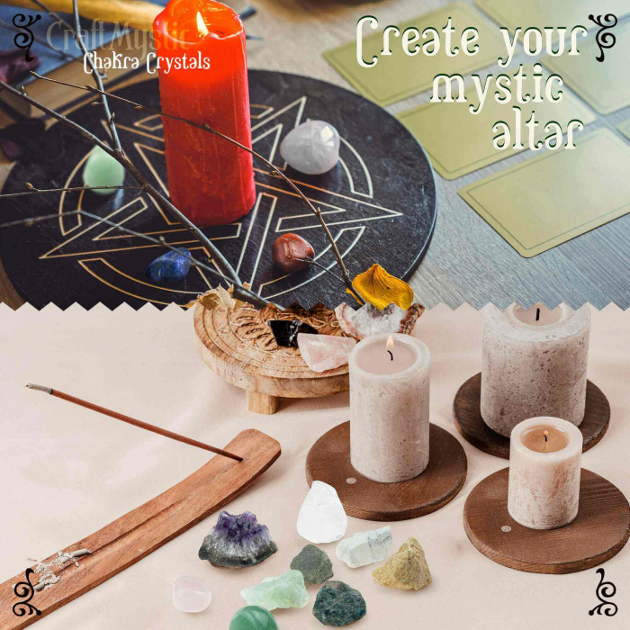 Cristale si Pietre Semipretioase Chakra - Set 34 Piese [7]