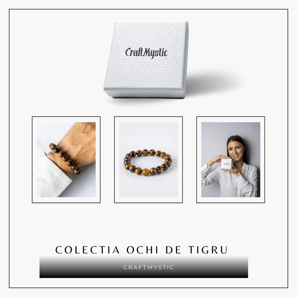 Putere si Protectie – Bratara din Ochi de Tigru Natural 10mm [7]