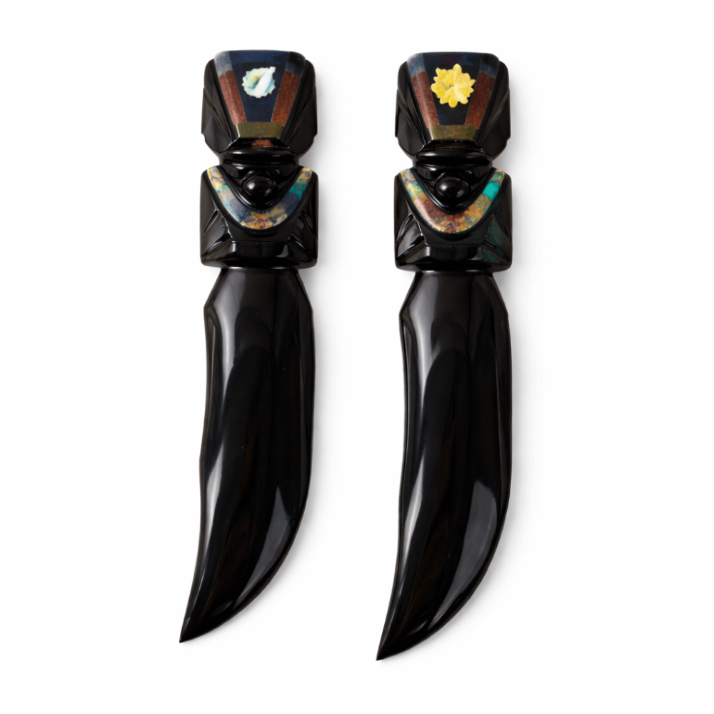 Cutit ceremonial din Obsidian natural – Editie limitata Mexic – 20 cm [5]