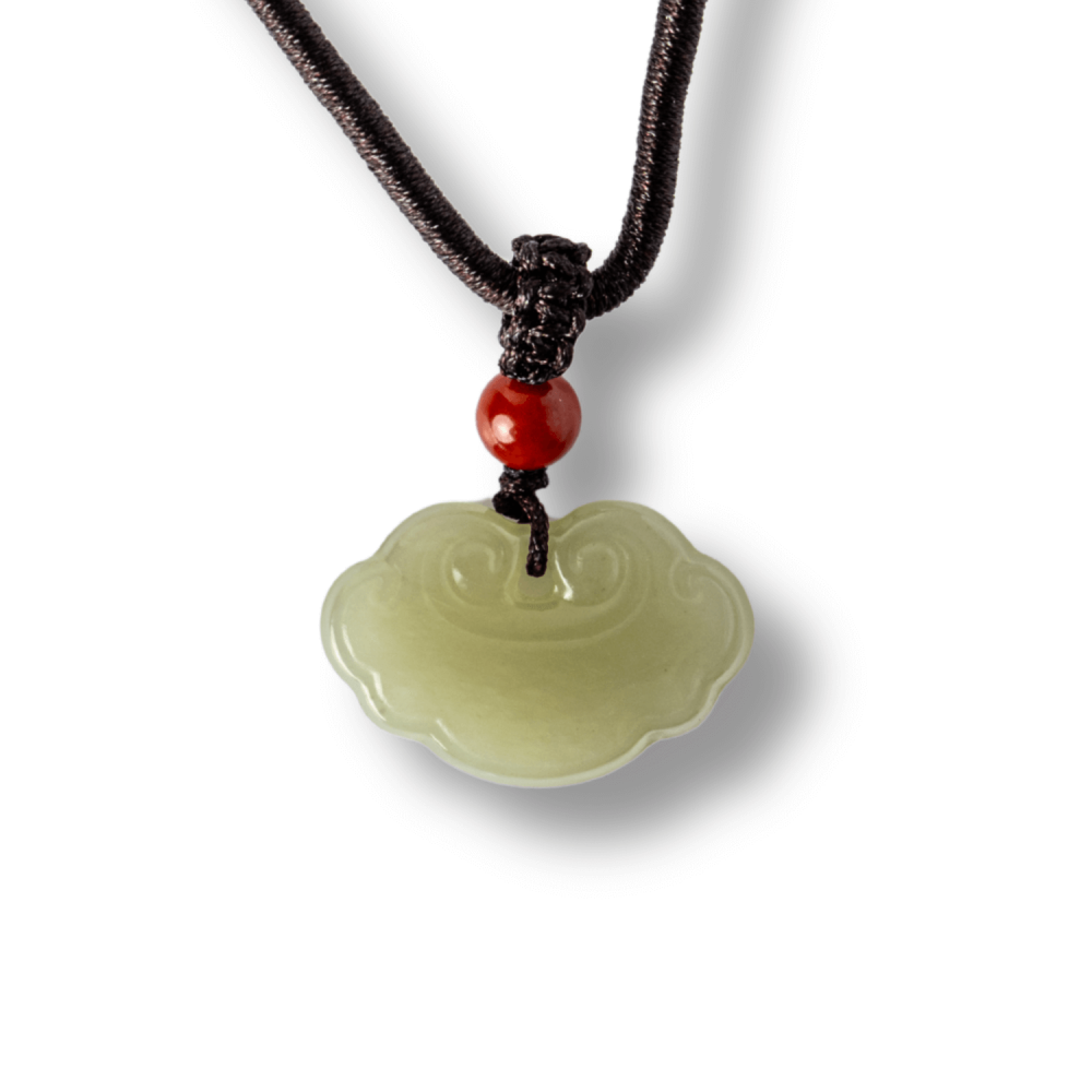 Protectie si Noroc – Colier Lucky Lock din Jad Hetian Natural [9]