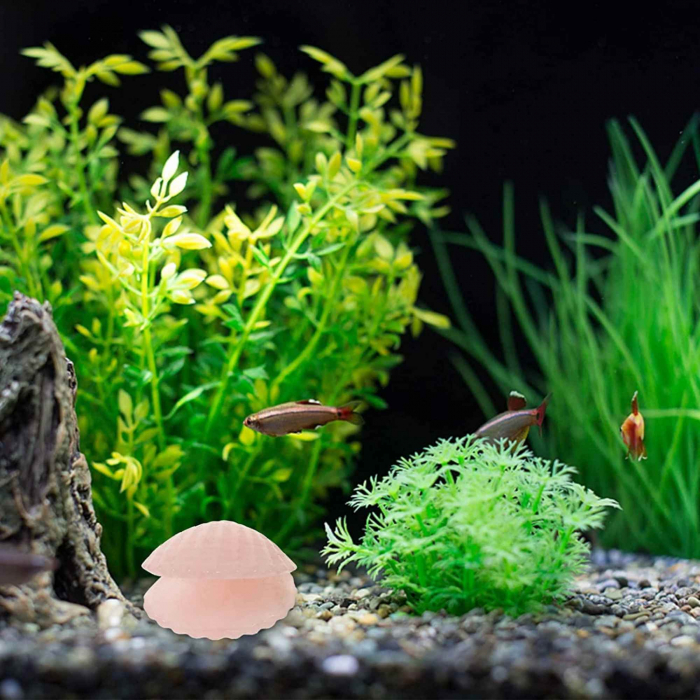 Figurina 4 cm din cristal natural in forma de scoica, ornamente pentru acvariu, marturie tip cadou de nunta, proiecte DIY [4]