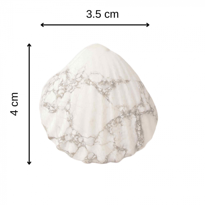Figurina 4 cm din cristal natural in forma de scoica, ornamente pentru acvariu, marturie tip cadou de nunta, proiecte DIY [3]
