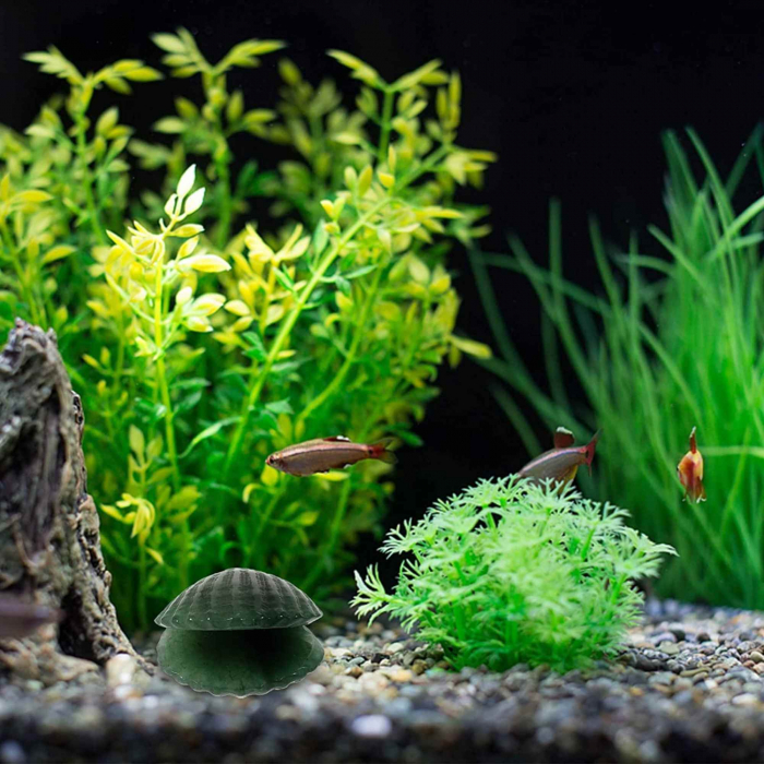 Figurina 4 cm din cristal natural in forma de scoica, ornamente pentru acvariu, marturie tip cadou de nunta, proiecte DIY [3]