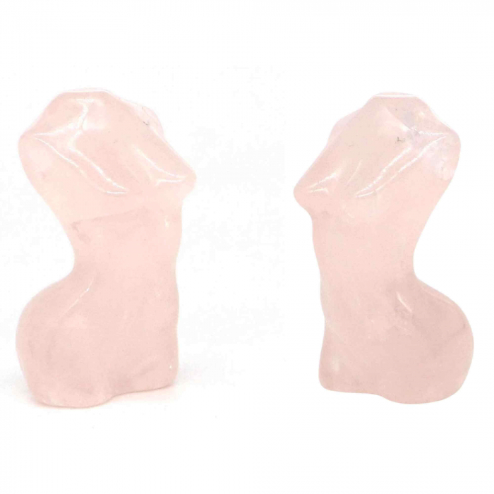 Forma bust femeie din cristal natural Ametist 4 cm sculptat manual [5]