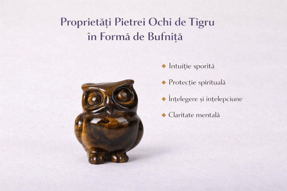 Bufnita Intelepciunii din Ochi de Tigru – Claritate Mentala si Protectie Spirituala [3]