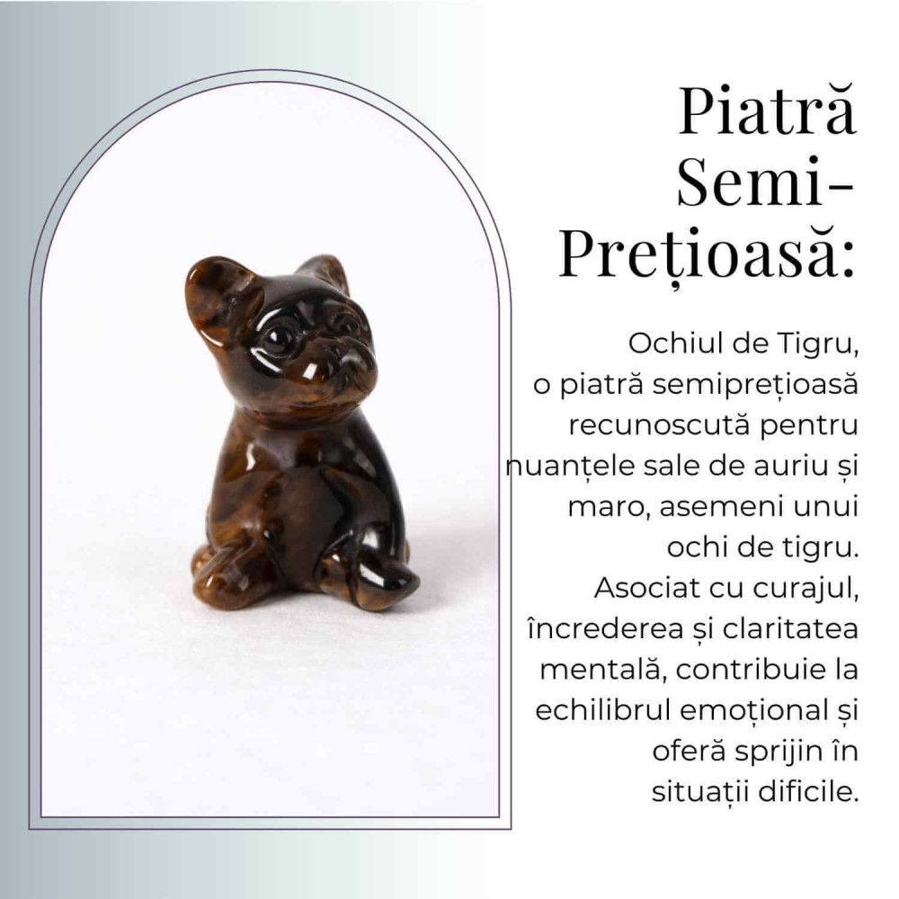 Catel protector din Ochi de Tigru – Curaj, Loialitate si Energie de Protectie [5]