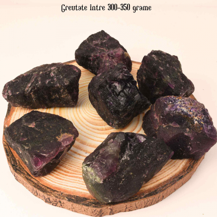 Fluorina Multicolora Bruta Naturala 7-8 cm - Cadoul Perfect pentru Meditatie, Decor si Colectionari - Piatra Semipretioasa pentru Vindecare si Echilibru [4]