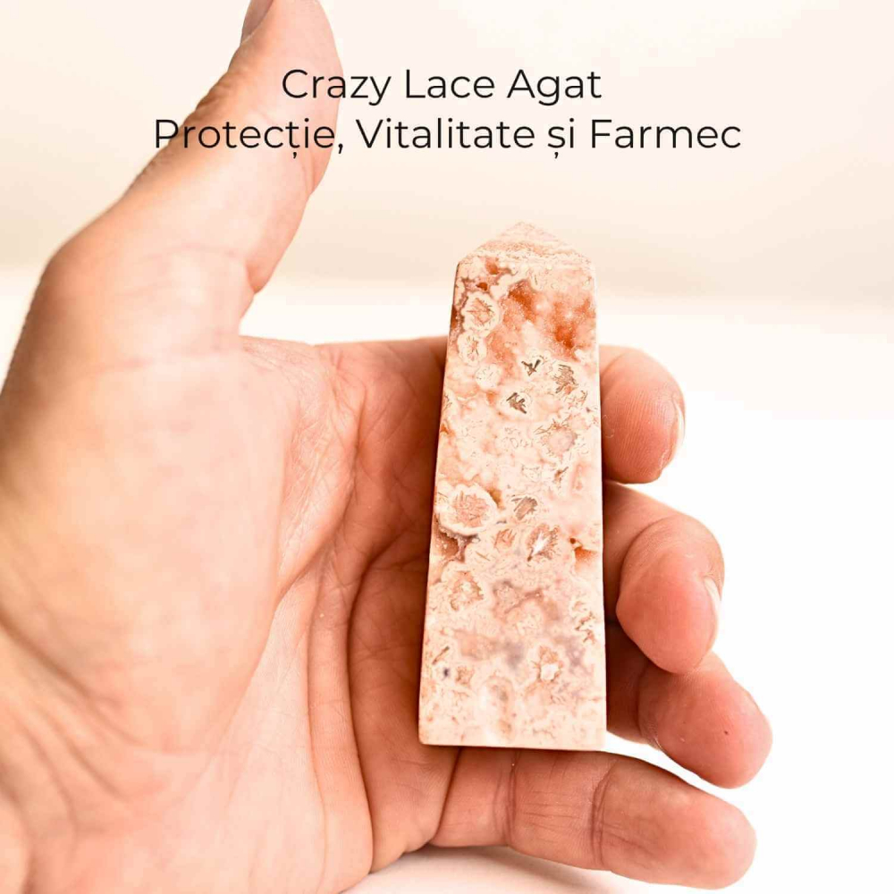 Turn din Agat Crazy Lace – Energie in forma pura [3]