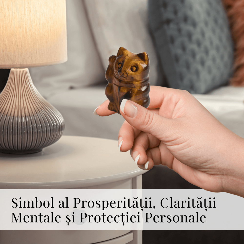 Pisicuta prosperitatii – Ochi de Tigru pentru Succes, Claritate si Protectie [2]