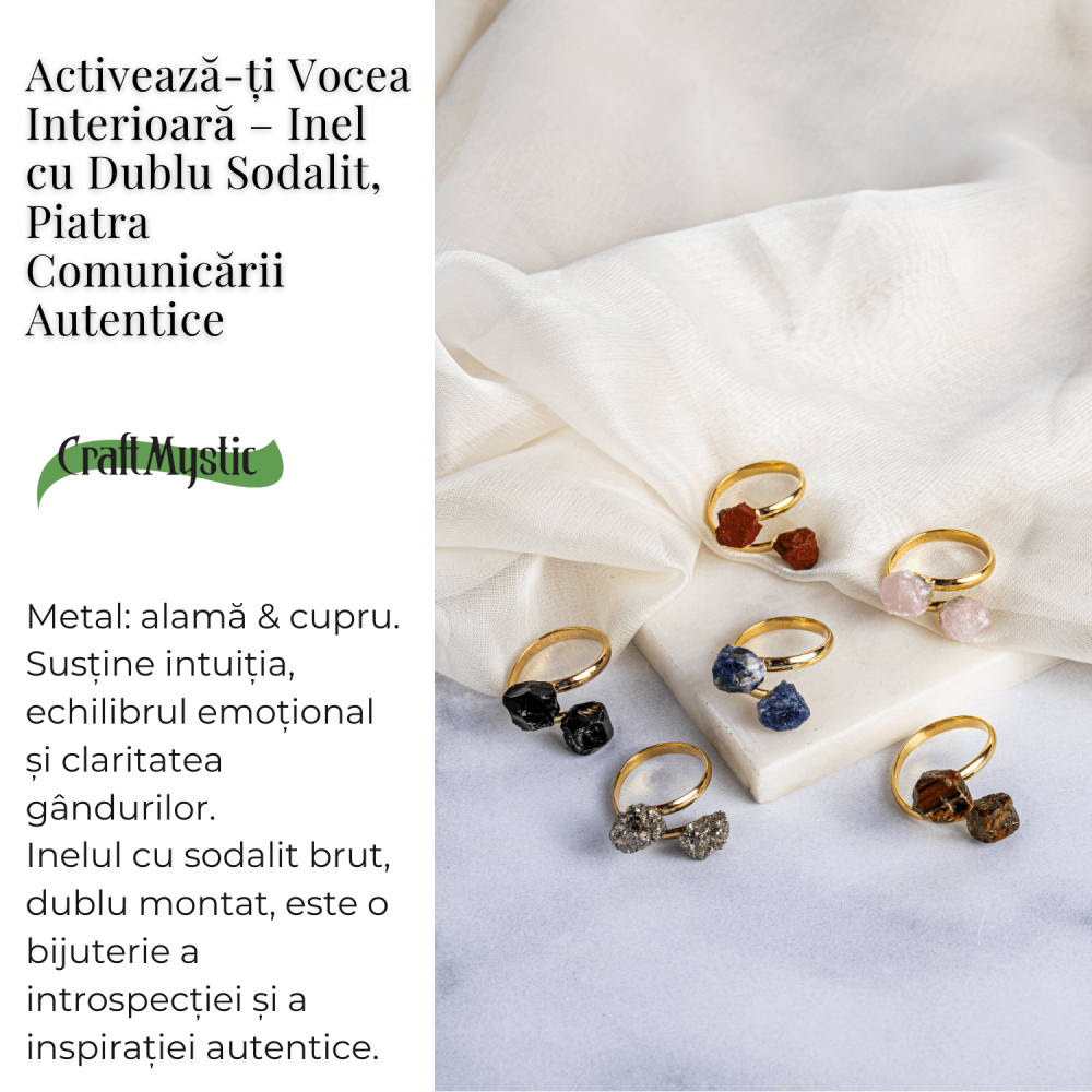 Activeaza-ti vocea interioara – Inel cu dublu Sodalit, piatra comunicarii autentice [3]