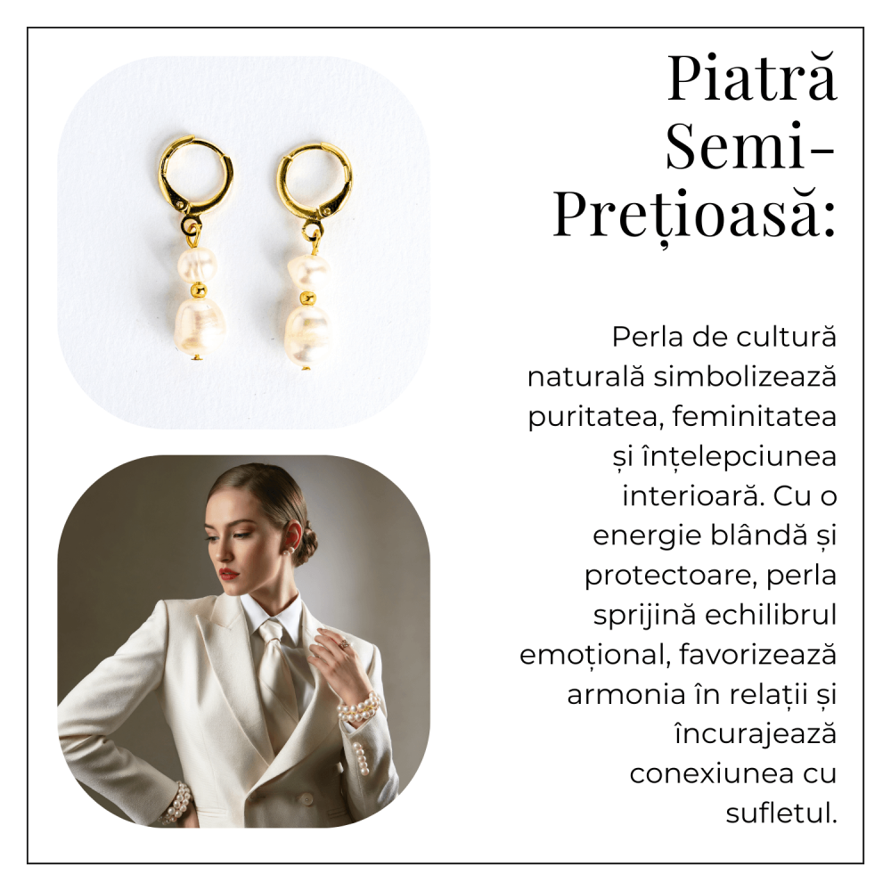 Cercei cu perle de cultura – Bijuterie rafinata si echilibrata pentru femei elegante [7]