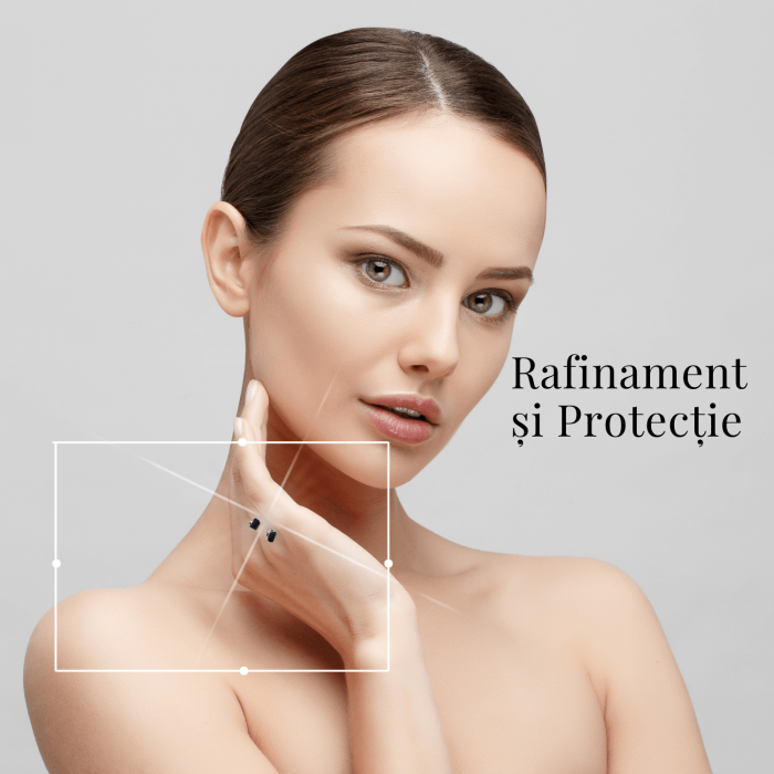 Inel auriu cu dubla Turmalina Neagra, pentru protectie si echilibru [8]