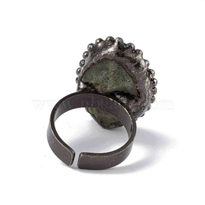 Inel Vintage cu cluster Ametist pentru Femei - Design Antic, Bijuterie de Farmec, Ideal pentru Aniversari, Zile de Nastere [6]