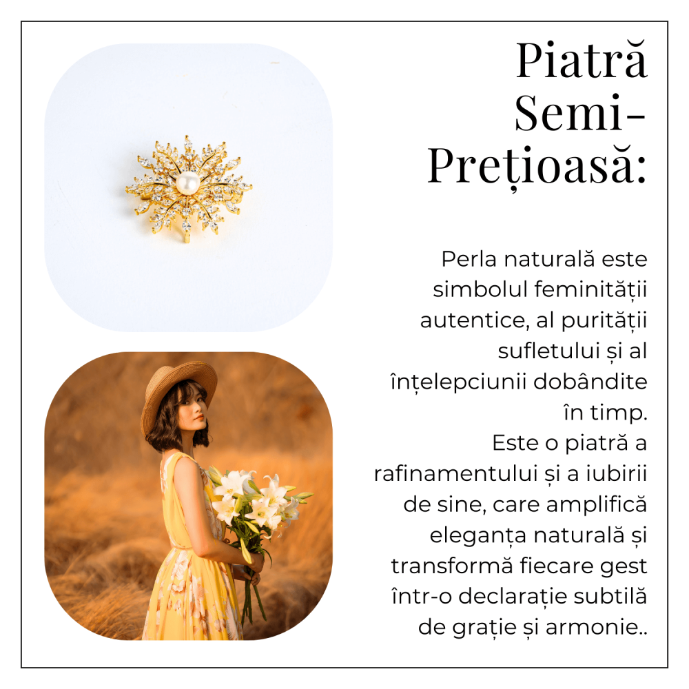 Brosa perla naturala – Un fulg stralucitor pentru momente speciale [5]