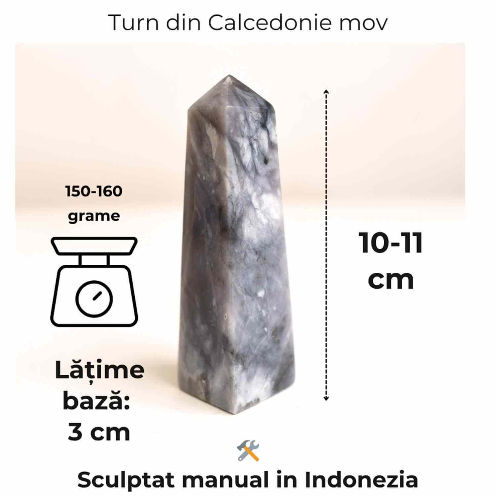 Turn din Calcedonie Mov – Claritate in ganduri, liniste in suflet [2]