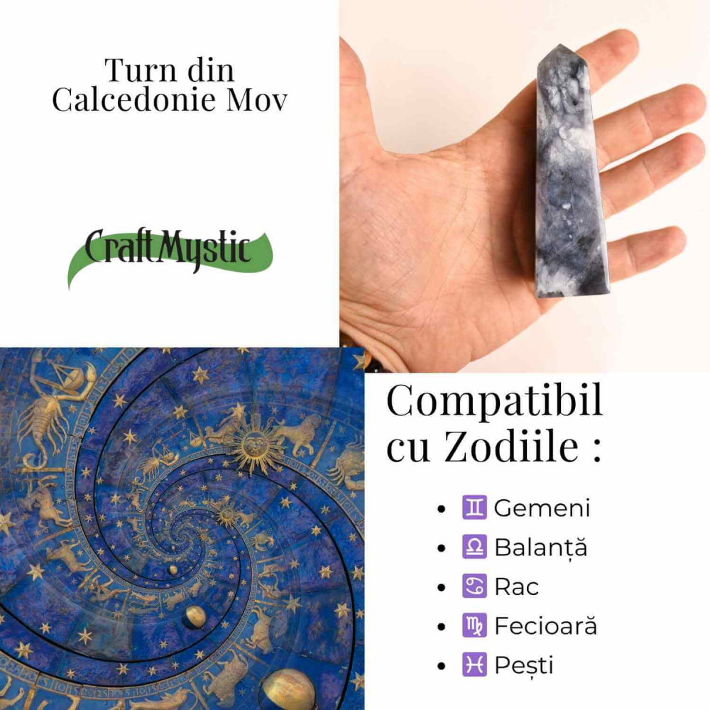 Turn din Calcedonie Mov – Claritate in ganduri, liniste in suflet [4]