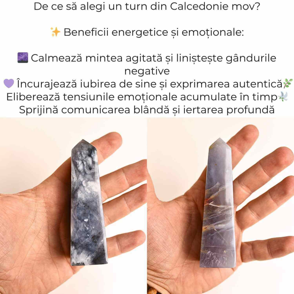 Turn din Calcedonie Mov – Claritate in ganduri, liniste in suflet [3]