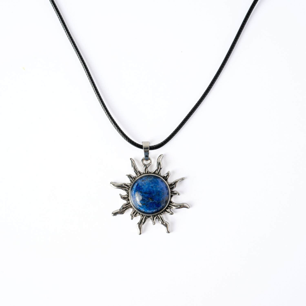 Intelepciune si Creativitate – Colier Soare cu Lapis Lazuli Natural [9]