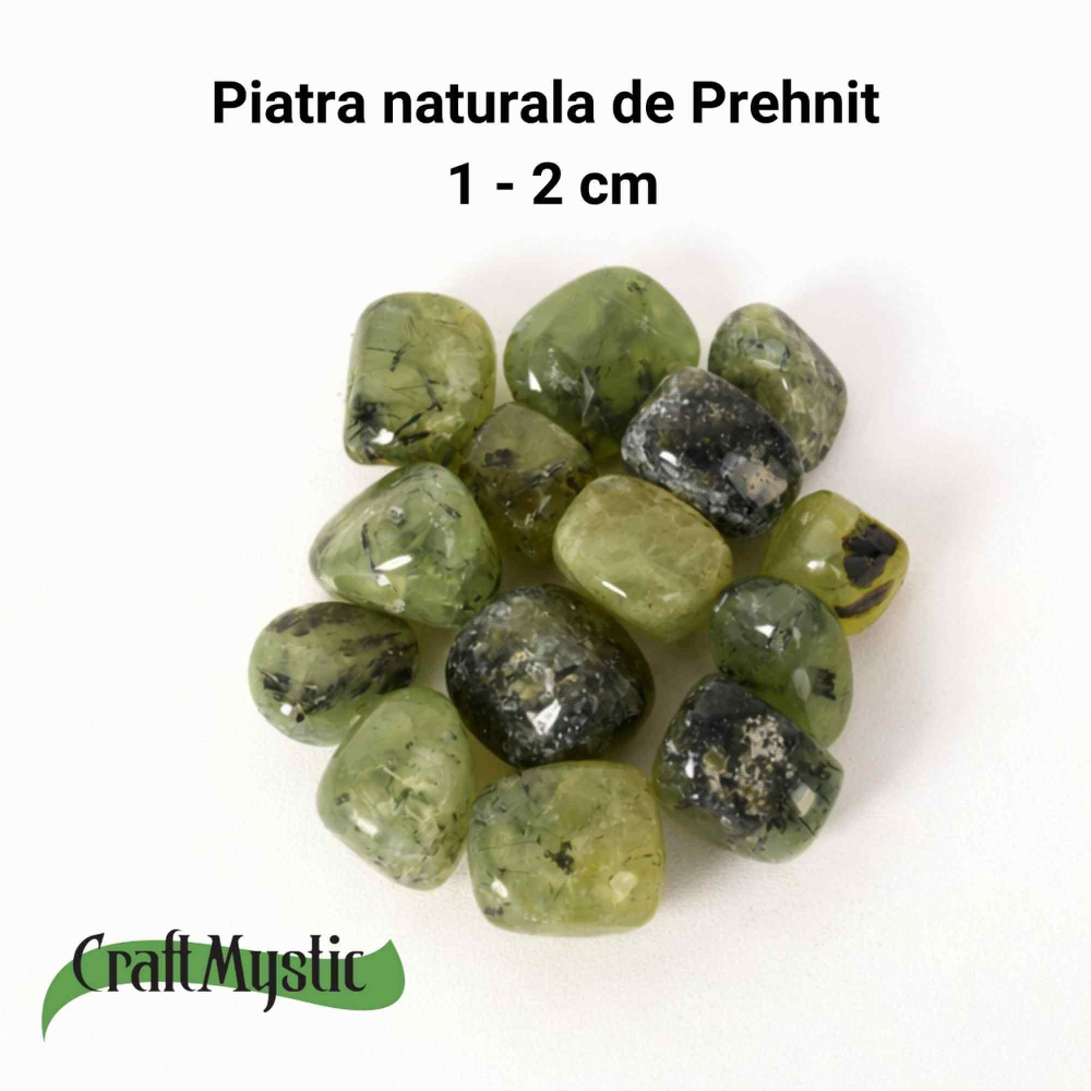 Prehnit rulat – o piatra a calmului interior si a claritatii blande [4]